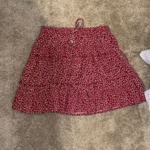 Floral skirt